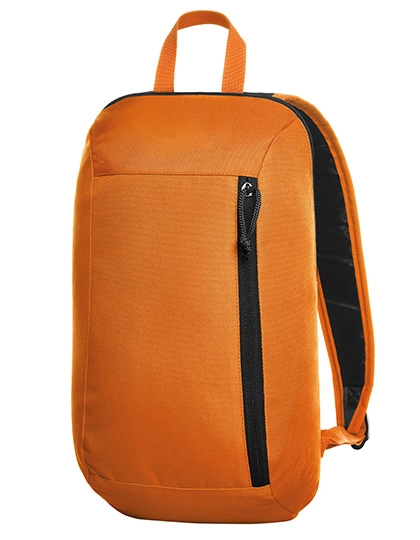 Backpack Flow zum Besticken und Bedrucken in der Farbe Orange mit Ihren Logo, Schriftzug oder Motiv.