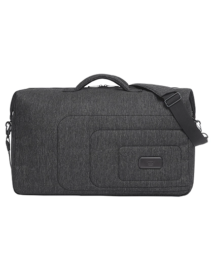 Sport/Travel Bag Frame zum Besticken und Bedrucken in der Farbe Black-Grey-Sprinkle mit Ihren Logo, Schriftzug oder Motiv.