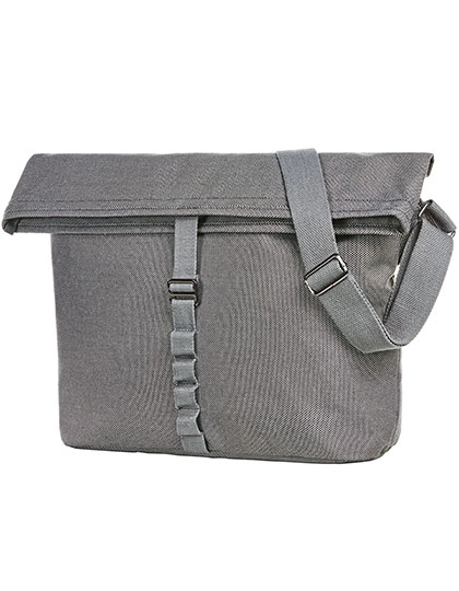 Shoulder Bag Loom zum Besticken und Bedrucken in der Farbe Grey mit Ihren Logo, Schriftzug oder Motiv.