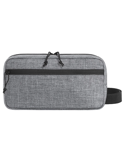 One-Shoulder Bag Trend zum Besticken und Bedrucken in der Farbe Grey-Sprinkle mit Ihren Logo, Schriftzug oder Motiv.