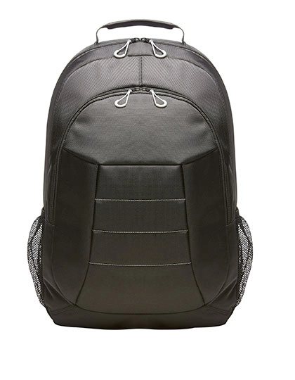 Notebook-Backpack Impulse zum Besticken und Bedrucken in der Farbe Black mit Ihren Logo, Schriftzug oder Motiv.