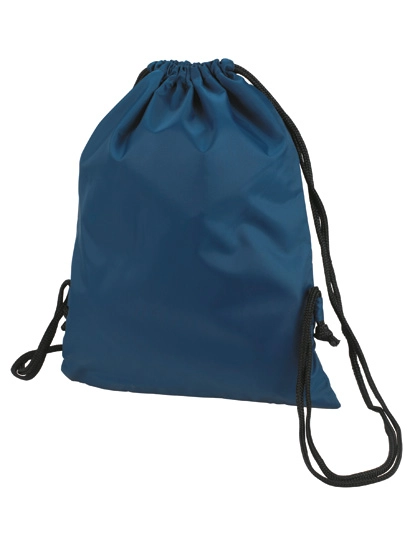 Taffeta Backpack Sport zum Besticken und Bedrucken in der Farbe Navy mit Ihren Logo, Schriftzug oder Motiv.