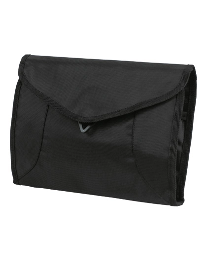 Wash Bag Sport zum Besticken und Bedrucken in der Farbe Black mit Ihren Logo, Schriftzug oder Motiv.