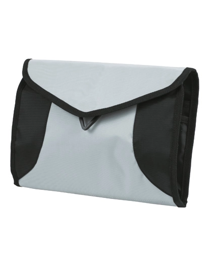 Wash Bag Sport zum Besticken und Bedrucken in der Farbe Light Grey mit Ihren Logo, Schriftzug oder Motiv.
