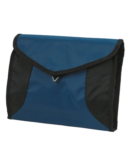 Wash Bag Sport zum Besticken und Bedrucken in der Farbe Navy mit Ihren Logo, Schriftzug oder Motiv.