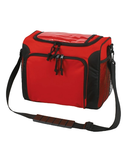 Cooler Bag Sport zum Besticken und Bedrucken in der Farbe Red mit Ihren Logo, Schriftzug oder Motiv.
