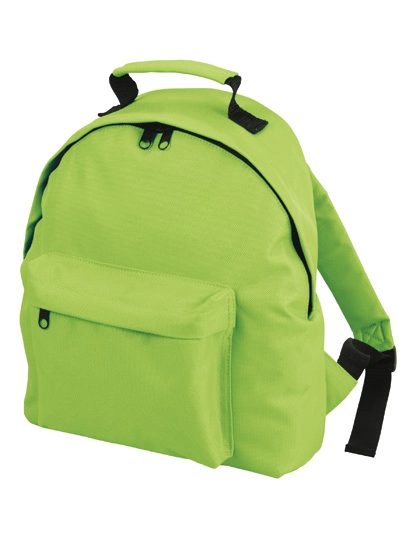 Kids´ Backpack zum Besticken und Bedrucken in der Farbe Apple Green mit Ihren Logo, Schriftzug oder Motiv.
