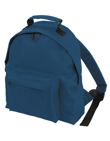 Kids´ Backpack zum Besticken und Bedrucken in der Farbe Navy mit Ihren Logo, Schriftzug oder Motiv.