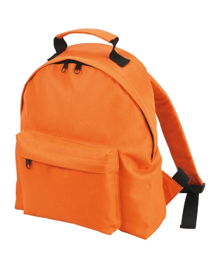 Kids´ Backpack zum Besticken und Bedrucken in der Farbe Orange mit Ihren Logo, Schriftzug oder Motiv.