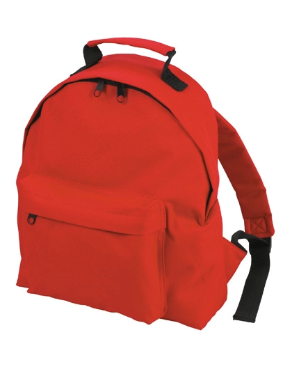 Kids´ Backpack zum Besticken und Bedrucken in der Farbe Red mit Ihren Logo, Schriftzug oder Motiv.