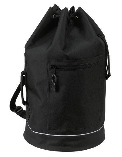 Duffle Bag City zum Besticken und Bedrucken in der Farbe Black mit Ihren Logo, Schriftzug oder Motiv.