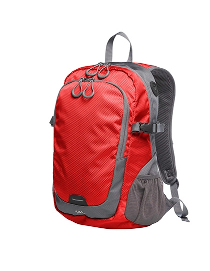Backpack Step M zum Besticken und Bedrucken in der Farbe Red mit Ihren Logo, Schriftzug oder Motiv.