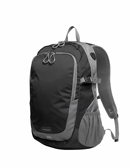 Backpack Step L zum Besticken und Bedrucken in der Farbe Black mit Ihren Logo, Schriftzug oder Motiv.