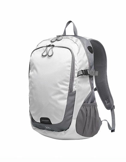 Backpack Step L zum Besticken und Bedrucken in der Farbe White mit Ihren Logo, Schriftzug oder Motiv.