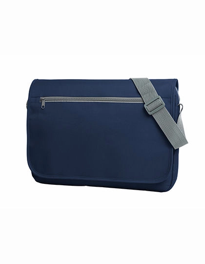 Notebook Bag Solution zum Besticken und Bedrucken in der Farbe Navy mit Ihren Logo, Schriftzug oder Motiv.