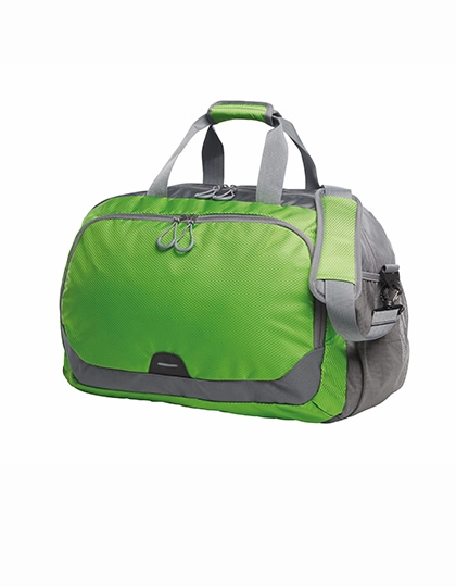 Sport/Travel Bag  Step M zum Besticken und Bedrucken in der Farbe Apple Green mit Ihren Logo, Schriftzug oder Motiv.