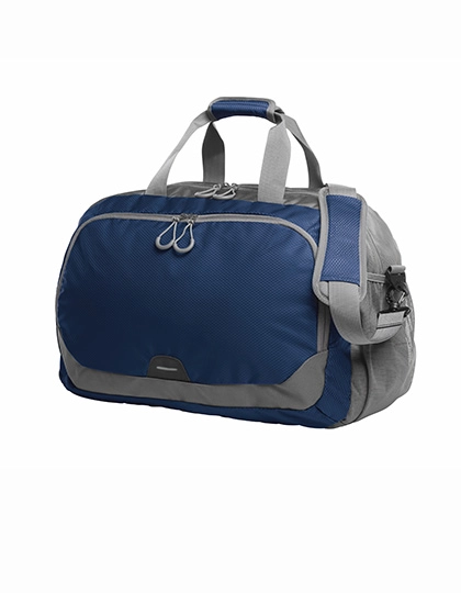Sport/Travel Bag  Step M zum Besticken und Bedrucken in der Farbe Navy mit Ihren Logo, Schriftzug oder Motiv.