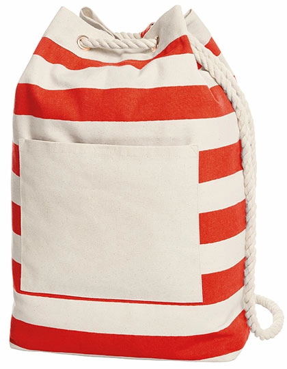 Backpack Beach zum Besticken und Bedrucken in der Farbe Red mit Ihren Logo, Schriftzug oder Motiv.