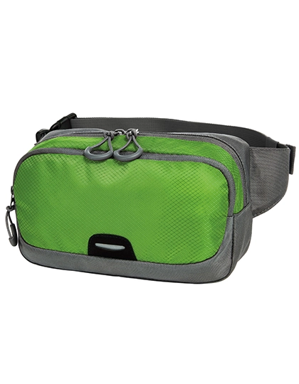 Waist Bag Step zum Besticken und Bedrucken in der Farbe Apple Green mit Ihren Logo, Schriftzug oder Motiv.