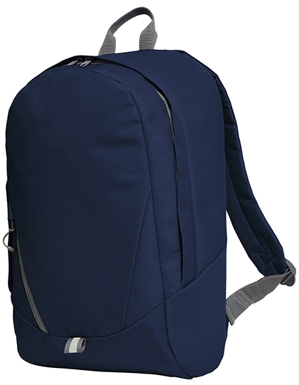 Backpack Solution zum Besticken und Bedrucken in der Farbe Navy mit Ihren Logo, Schriftzug oder Motiv.