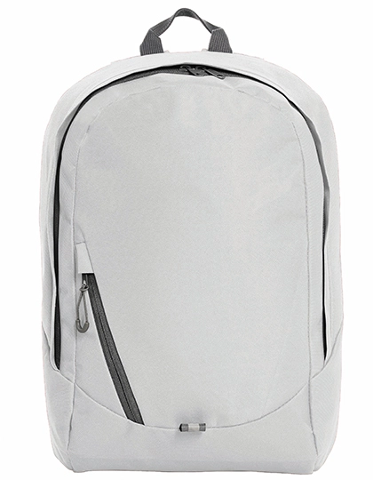 Backpack Solution zum Besticken und Bedrucken in der Farbe White mit Ihren Logo, Schriftzug oder Motiv.