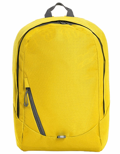 Backpack Solution zum Besticken und Bedrucken in der Farbe Yellow mit Ihren Logo, Schriftzug oder Motiv.