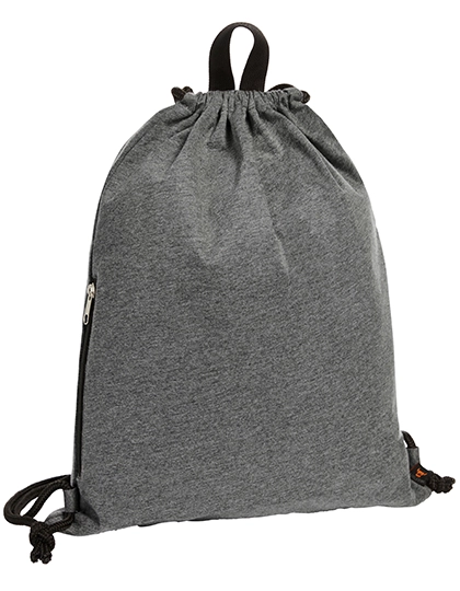 Drawstring Bag Jersey zum Besticken und Bedrucken in der Farbe Anthracite mit Ihren Logo, Schriftzug oder Motiv.