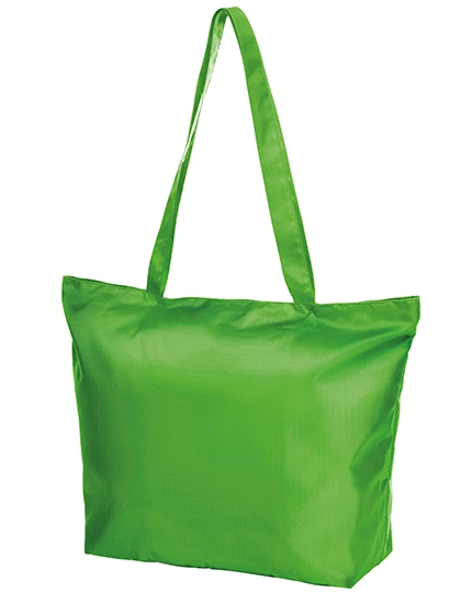 Shopper Store zum Besticken und Bedrucken in der Farbe Apple Green mit Ihren Logo, Schriftzug oder Motiv.