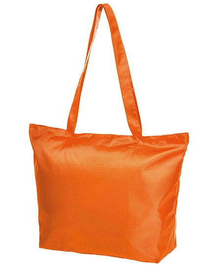 Shopper Store zum Besticken und Bedrucken in der Farbe Orange mit Ihren Logo, Schriftzug oder Motiv.