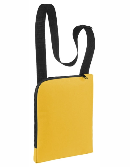 Event Bag Basic zum Besticken und Bedrucken in der Farbe Yellow mit Ihren Logo, Schriftzug oder Motiv.
