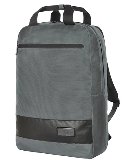Notebook Backpack Stage zum Besticken und Bedrucken in der Farbe Anthracite mit Ihren Logo, Schriftzug oder Motiv.