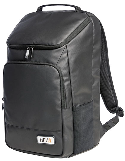 Notebook Backpack Space zum Besticken und Bedrucken in der Farbe Black mit Ihren Logo, Schriftzug oder Motiv.