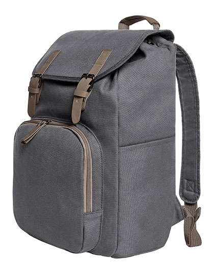 Notebook Backpack Country zum Besticken und Bedrucken in der Farbe Anthracite mit Ihren Logo, Schriftzug oder Motiv.