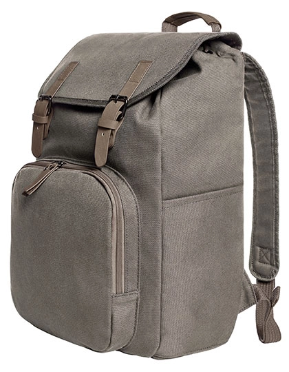 Notebook Backpack Country zum Besticken und Bedrucken in der Farbe Khaki mit Ihren Logo, Schriftzug oder Motiv.