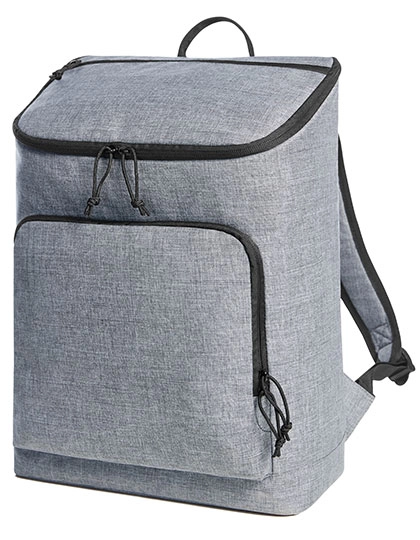 Cooler Backpack Trend zum Besticken und Bedrucken in der Farbe Grey-Sprinkle mit Ihren Logo, Schriftzug oder Motiv.