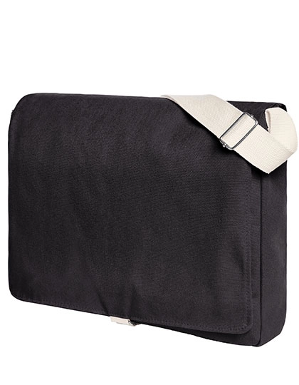 Shoulder Bag Like zum Besticken und Bedrucken in der Farbe Black mit Ihren Logo, Schriftzug oder Motiv.