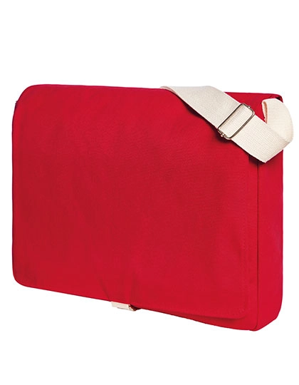 Shoulder Bag Like zum Besticken und Bedrucken in der Farbe Red mit Ihren Logo, Schriftzug oder Motiv.