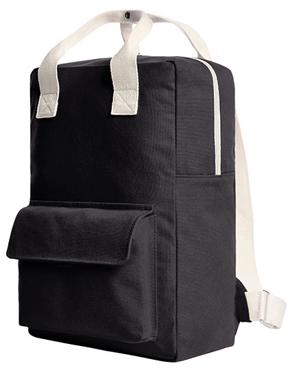 Backpack Like zum Besticken und Bedrucken in der Farbe Black mit Ihren Logo, Schriftzug oder Motiv.