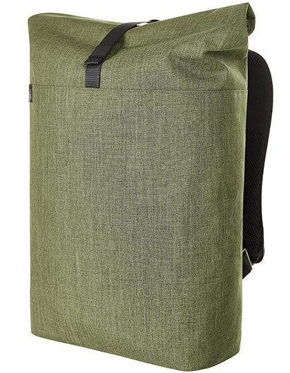 Notebook Roller Backpack Europe zum Besticken und Bedrucken in der Farbe Green-Sprinkle mit Ihren Logo, Schriftzug oder Motiv.
