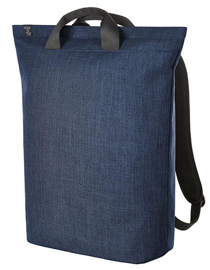 Laptop Backpack Europe zum Besticken und Bedrucken in der Farbe Blue-Sprinkle mit Ihren Logo, Schriftzug oder Motiv.