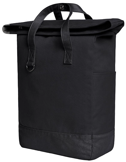 Notebook Backpack Life zum Besticken und Bedrucken in der Farbe Black-Black mit Ihren Logo, Schriftzug oder Motiv.