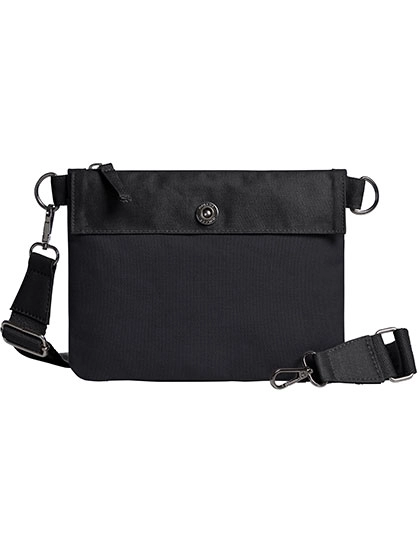 Zipper Bag Life zum Besticken und Bedrucken in der Farbe Black-Black mit Ihren Logo, Schriftzug oder Motiv.