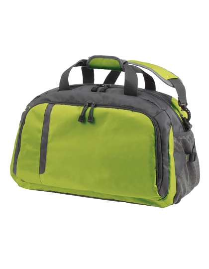 Sport/Travel Bag Galaxy zum Besticken und Bedrucken in der Farbe Apple Green mit Ihren Logo, Schriftzug oder Motiv.
