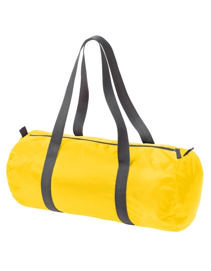 Sport Bag Canny zum Besticken und Bedrucken in der Farbe Yellow mit Ihren Logo, Schriftzug oder Motiv.