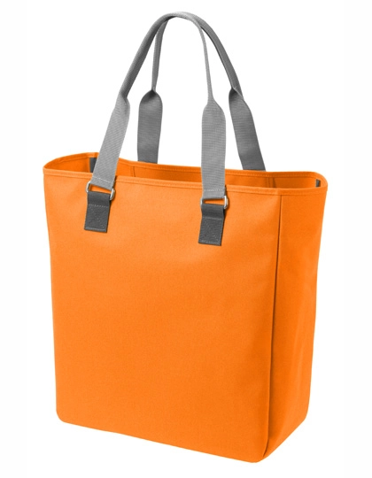Shopper Solution zum Besticken und Bedrucken in der Farbe Orange mit Ihren Logo, Schriftzug oder Motiv.