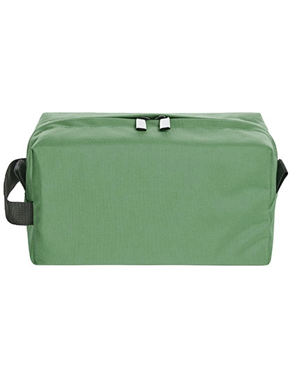 Zipper Bag Daily zum Besticken und Bedrucken in der Farbe Green mit Ihren Logo, Schriftzug oder Motiv.