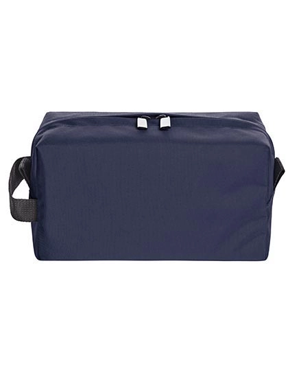 Zipper Bag Daily zum Besticken und Bedrucken in der Farbe Navy mit Ihren Logo, Schriftzug oder Motiv.