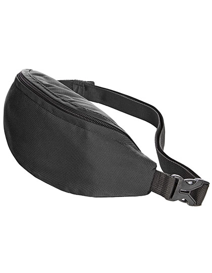 Belt Bag Daily zum Besticken und Bedrucken in der Farbe Black mit Ihren Logo, Schriftzug oder Motiv.