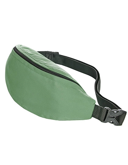 Belt Bag Daily zum Besticken und Bedrucken in der Farbe Green mit Ihren Logo, Schriftzug oder Motiv.
