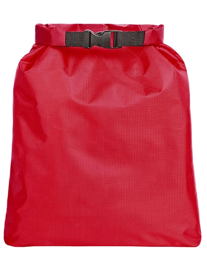 Drybag Safe 6 L zum Besticken und Bedrucken in der Farbe Red mit Ihren Logo, Schriftzug oder Motiv.